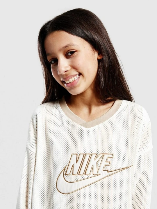 Zdjęcie produktu Nike T-Shirt Nsw Mesh Jersey Ls G beżowy