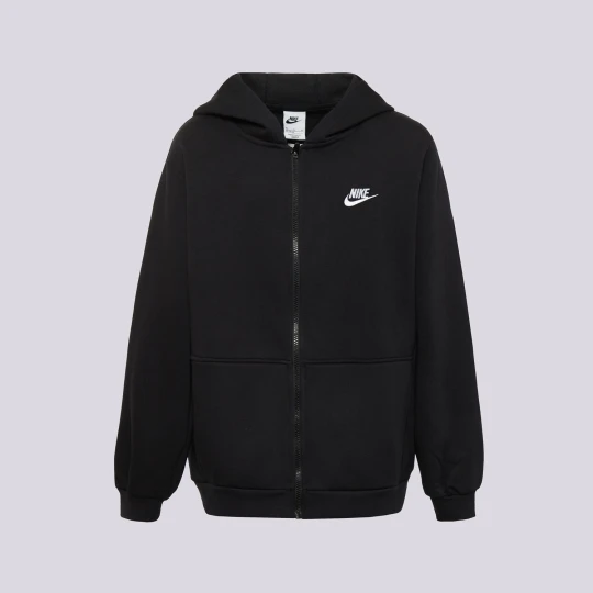 Zdjęcie produktu Nike Bluza Rozpinana K Nsw Club Flc Hd B czarny