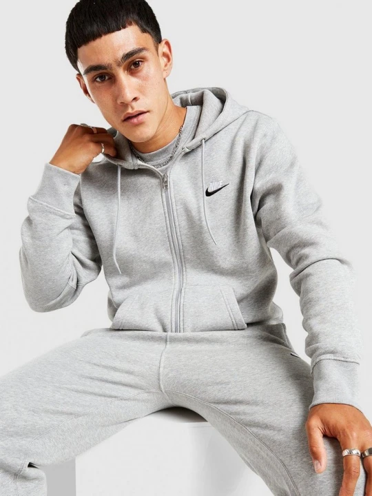 Zdjęcie produktu Nike Bluza Rozpinana Z Kapturem M Nsw Club szary