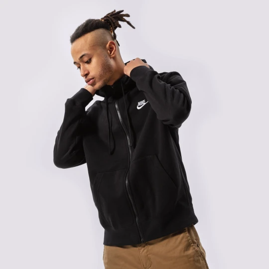 Zdjęcie produktu Nike Bluza Rozpinana Sportswear Club Fleece czarny