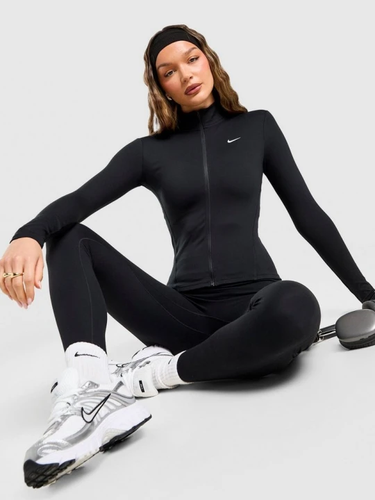 Zdjęcie produktu Nike Bluza Rozpinana One Dri-Fit Fitted czarny