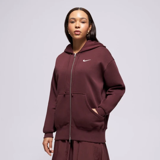 Zdjęcie produktu Nike Bluza Rozpinana W Nsw Phnx Flc Fz Os Hoodie bordowy