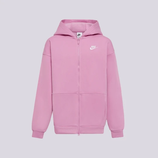 Zdjęcie produktu Nike Bluza Rozpinana Z Kapturem Club Flc Girl różowy