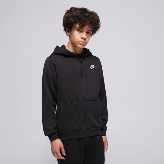 Zdjęcie produktu Nike Bluza Rozpinana Z Kapturem Club Ft Boy czarny