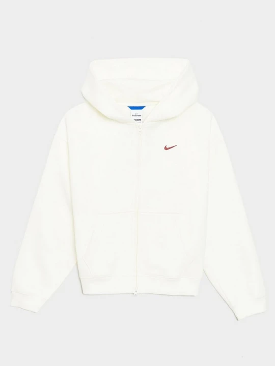 Zdjęcie produktu Nike Bluza Rozpinana Z Kapturem G Nsw Studio Flc beżowy