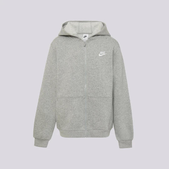 Zdjęcie produktu Nike Bluza Rozpinana Z Kapturem K Nsw Club Flc Boy szary