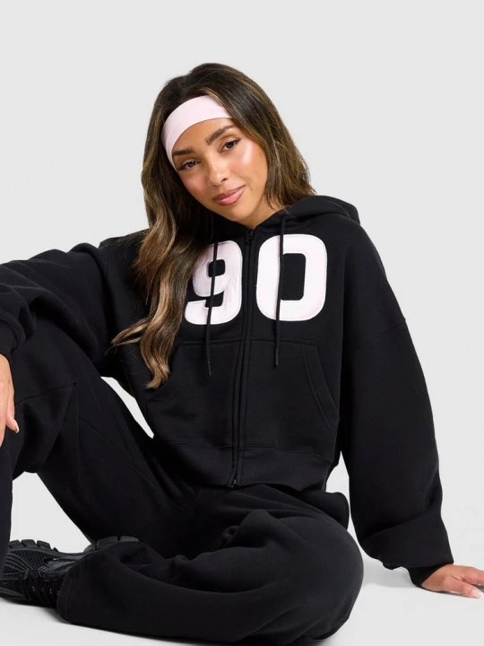 Zdjęcie produktu Nike Bluza Rozpinana Z Kapturem W Stdo Flc Os Crp czarny