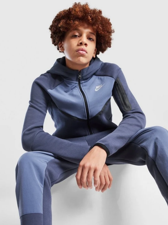 Zdjęcie produktu Nike Bluza Z Kapturem Nsw Tch Flc Mix B granatowy