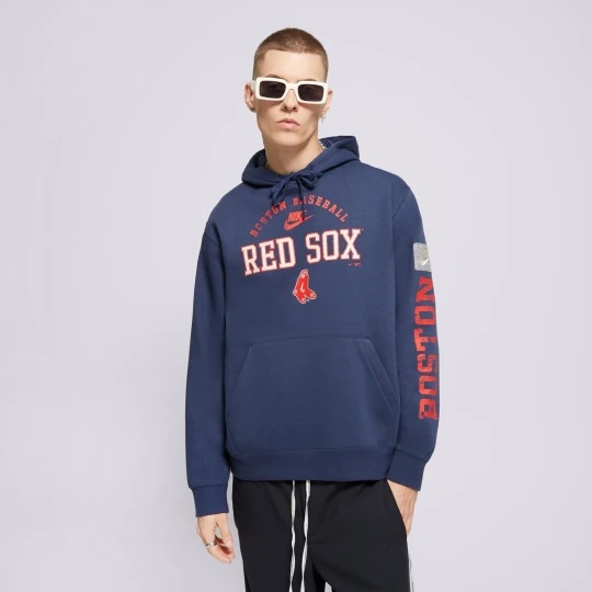 Zdjęcie produktu Nike Bluza Z Kapturem Boston Red Sox Mlb granatowy