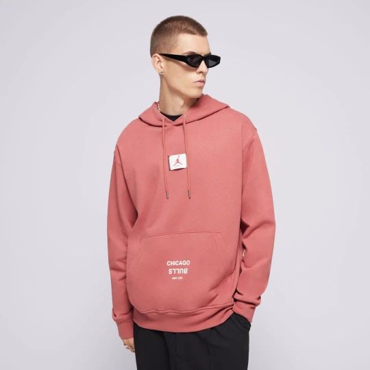 Zdjęcie produktu Nike Bluza Z Kapturem Chi Mnk Flc Po Cts St Nba czerwony