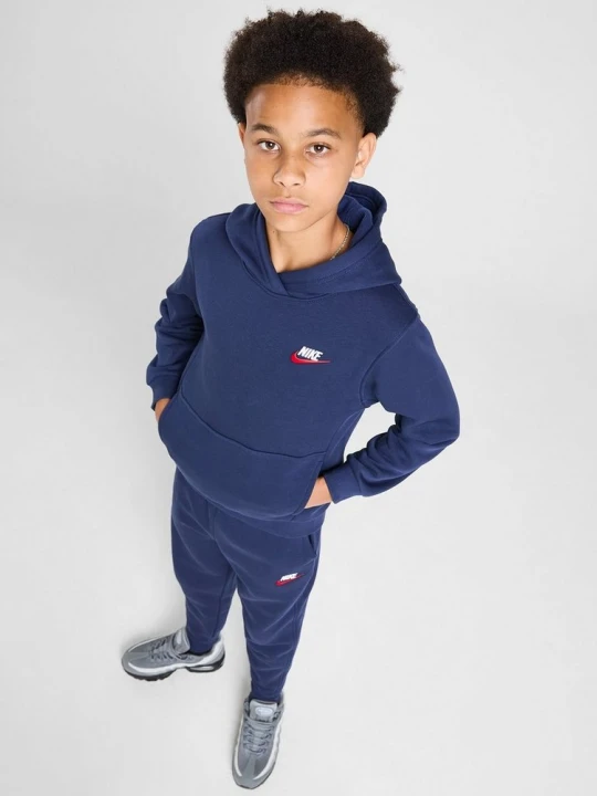 Zdjęcie produktu Nike Bluza Z Kapturem K Nsw Club Flc Hdy Lbr granatowy