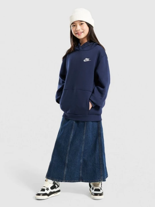 Zdjęcie produktu Nike Bluza Z Kapturem K Nsw Club Flc Hdy Lbr Boy granatowy