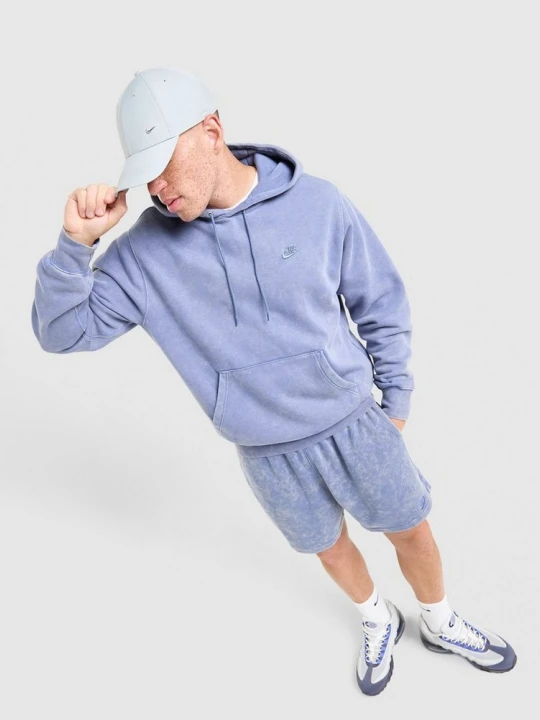 Zdjęcie produktu Nike Bluza Z Kapturem M Club Bb Cwash niebieski