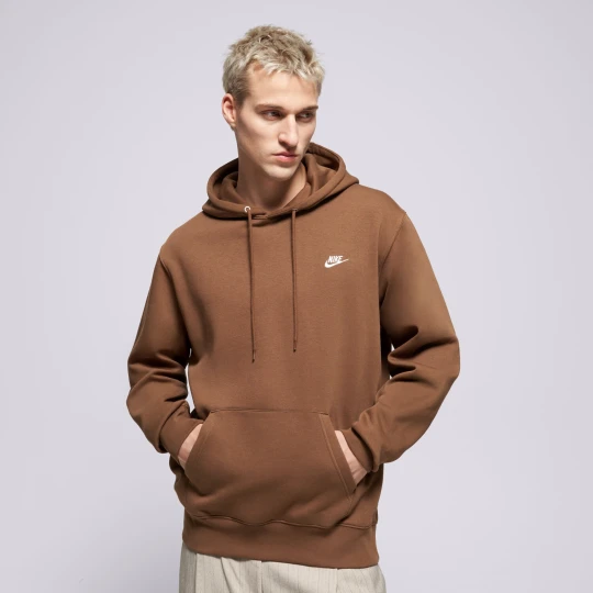 Zdjęcie produktu Nike Bluza Z Kapturem M Nk Club Bb Po Hoodie brązowy