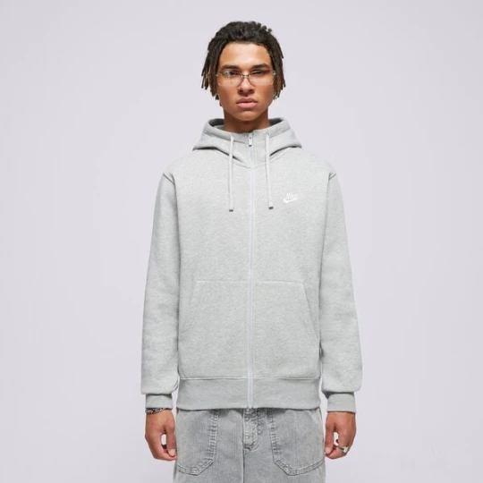 Zdjęcie produktu Nike Bluza Z Kapturem M Nsw Club Dt Hoodie Fz Bb Essentials szary