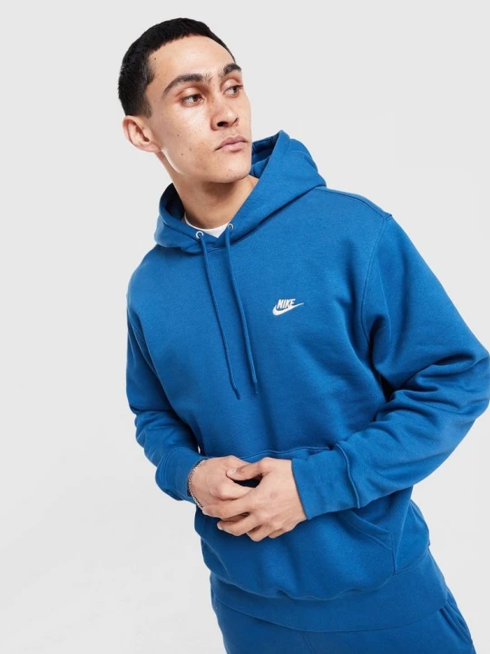 Zdjęcie produktu Nike Bluza Z Kapturem Nk Club Bb Po niebieski