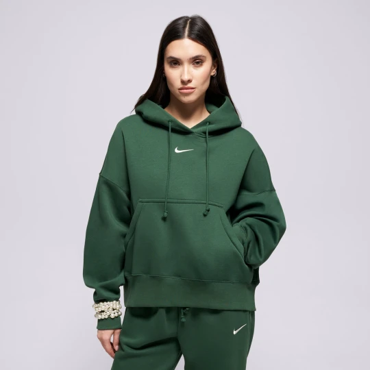 Zdjęcie produktu Nike Bluza Z Kapturem Phnx Flc Oos Hoodie W Nsw zielony