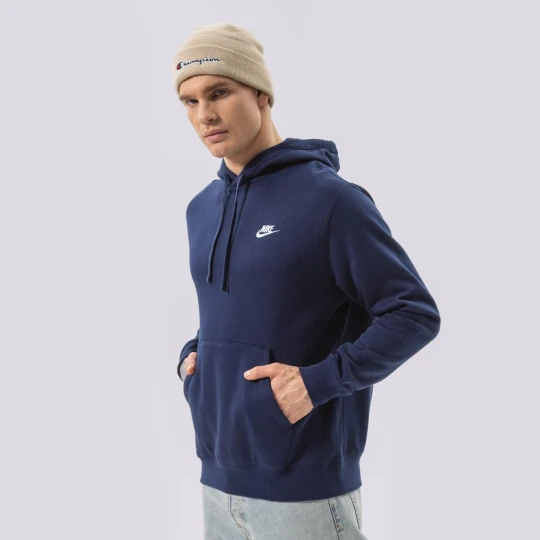 Zdjęcie produktu Nike Bluza Z Kapturem Sportswear Club Fleece granatowy