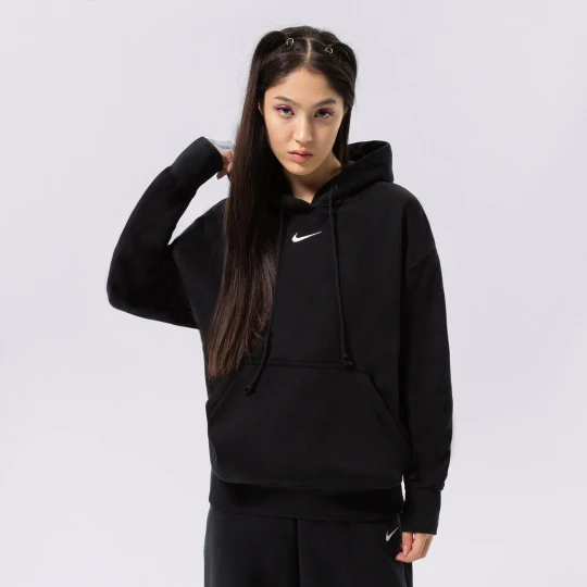 Zdjęcie produktu Nike Bluza Z Kapturem W Nsw Phnx Flc Os czarny