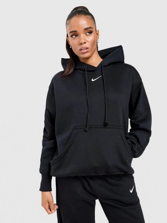 Zdjęcie produktu Nike Bluza Z Kapturem W Nsw Phnx Flc Os czarny