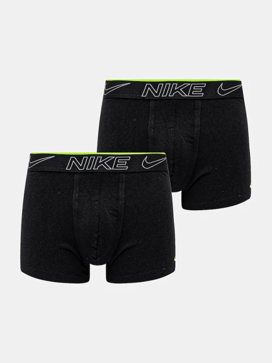 Zdjęcie produktu Nike bokserki dopasowane męskie z bawełną 2-pack czarny