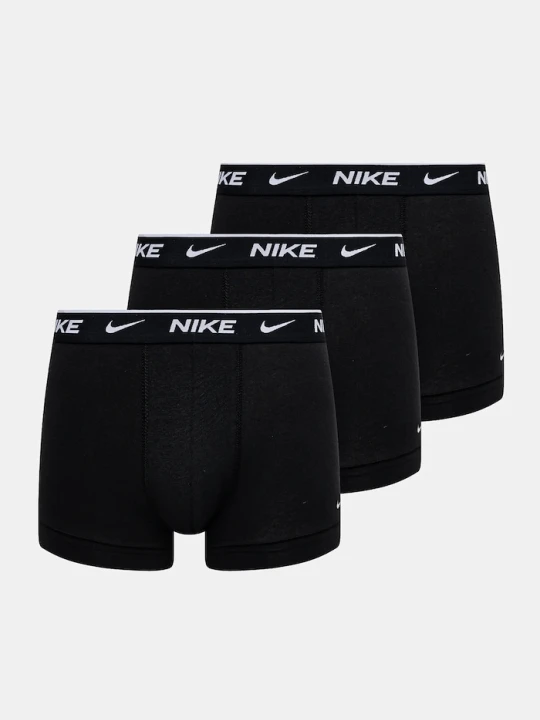 Zdjęcie produktu Nike bokserki dopasowane męskie bawełniane z elastanem 3-pack czarny