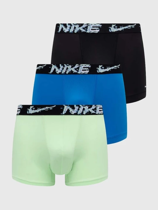 Zdjęcie produktu Nike bokserki dopasowane męskie 3-pack zielony