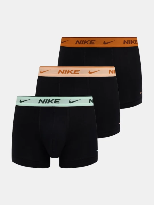 Zdjęcie produktu Nike bokserki dopasowane męskie bawełniane z elastanem 3-pack czarny