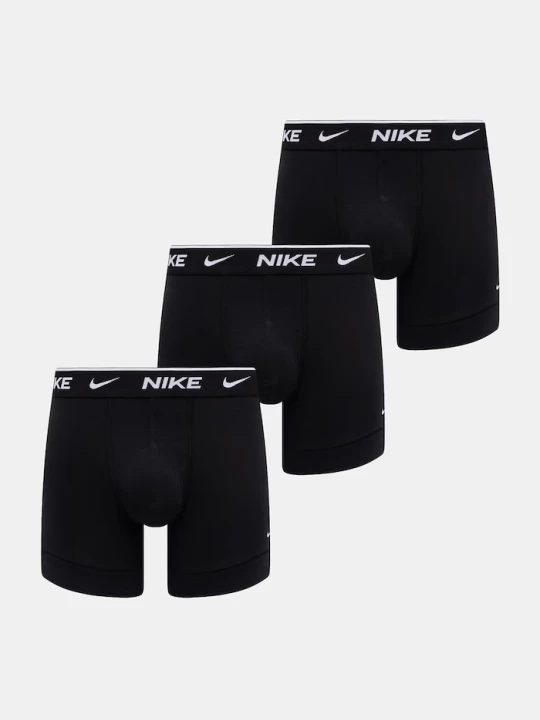 Zdjęcie produktu Nike bokserki dopasowane męskie bawełniane z elastanem 3-pack czarny