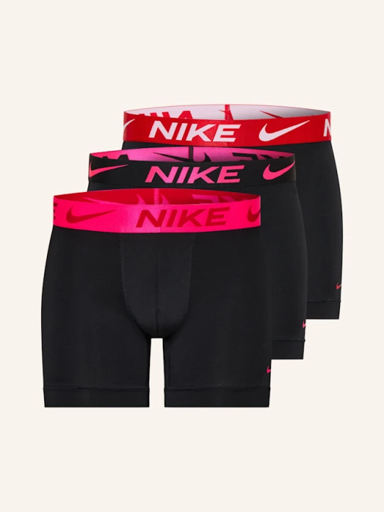 Zdjęcie produktu Nike Bokserki Dri-Fit Essential Micro, 3 Szt. schwarz CZARNY