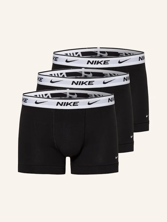 Zdjęcie produktu Nike Bokserki Dri-Fit Everyday Cotton Stretch, 3 Szt. schwarz CZARNY