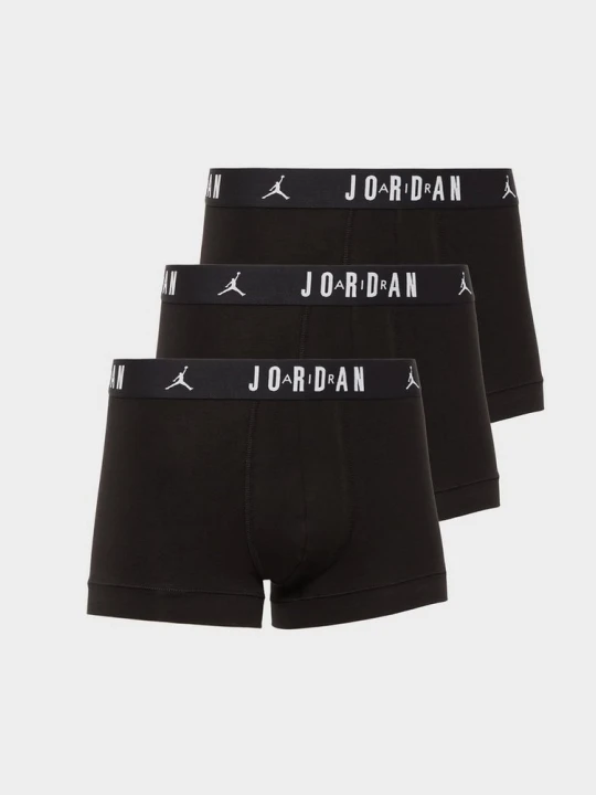 Zdjęcie produktu Jordan Bokserki Mens Flight Cotton 3Pk Trunk czarny