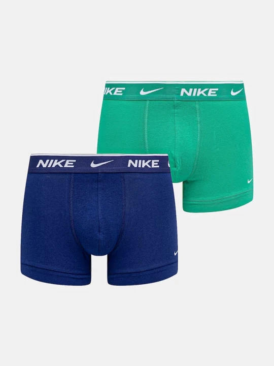 Zdjęcie produktu Nike bokserki męskie bawełniane z elastanem 2-pack zielony