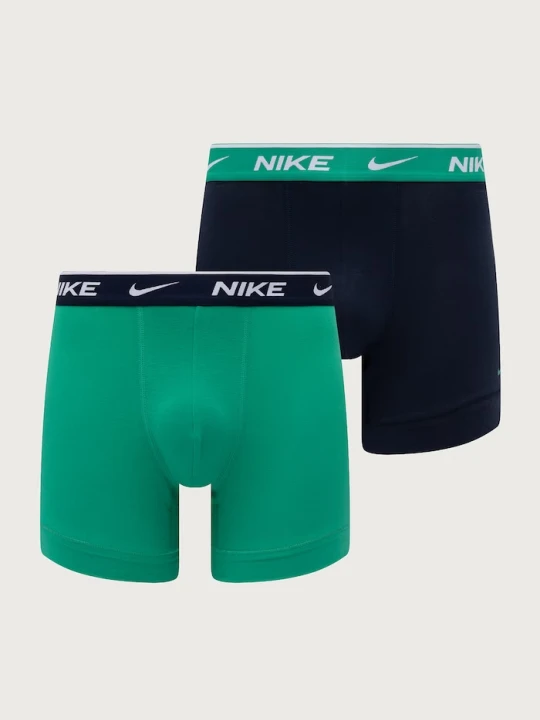 Zdjęcie produktu Nike bokserki męskie bawełniane z elastanem 2-pack zielony