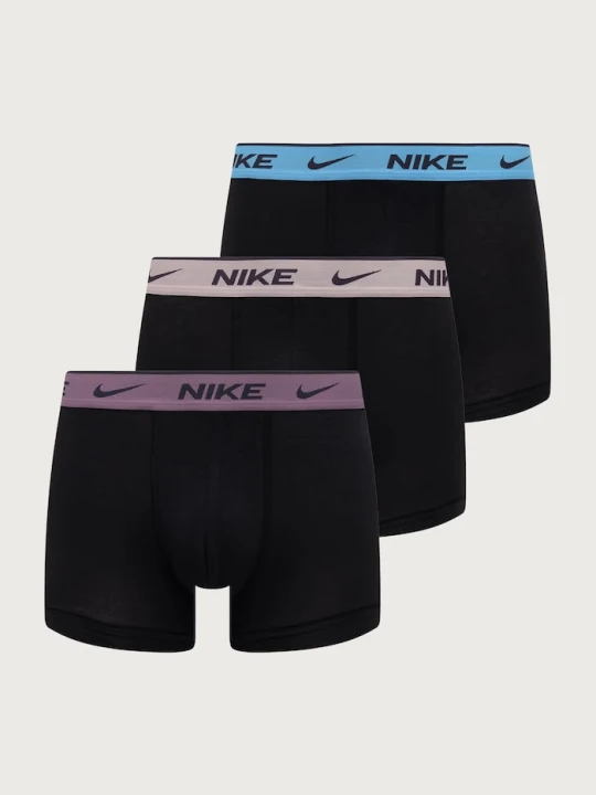 Zdjęcie produktu Nike bokserki męskie bawełniane z elastanem 3-pack czarny