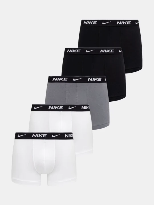 Zdjęcie produktu Nike bokserki męskie bawełniane z elastanem 5-pack szary