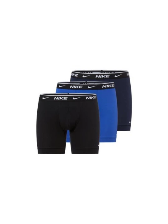 Zdjęcie produktu Nike Bokserki w 3-paku Mężczyźni Bawełna czarny | niebieski
