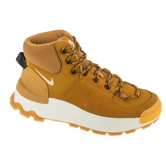 Zdjęcie produktu Nike City Classic Boot DQ5601-710, Damskie, Żółte, buty zimowe, skóra syntetyczna, rozmiar: 36, 5