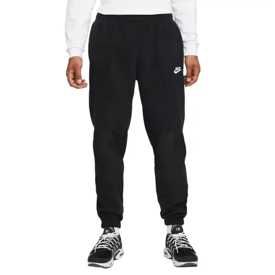 Zdjęcie produktu Nike Club Fleece Pant DQ4901-010, Męskie, Czarne, spodnie, poliester, rozmiar: XS
