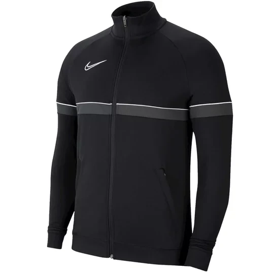 Zdjęcie produktu Nike Dri-FIT Academy 21 Knit Track Jr Jacket CW6115-014, Dla chłopca, Czarne, bluzy, poliester, rozmiar: XS