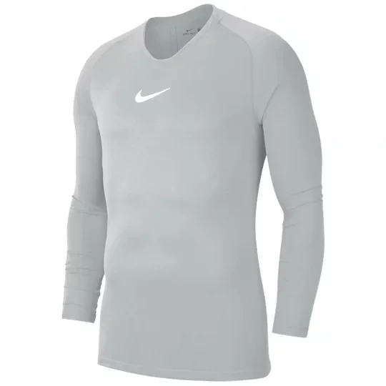 Zdjęcie produktu Nike Dry Park First Layer Longsleeve AV2609-057, Męskie, Szare, longsleevy kompresyjne, poliester, rozmiar: L
