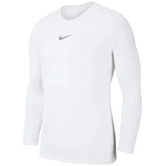 Zdjęcie produktu Nike Dry Park First Layer Longsleeve AV2609-100, Męskie, Białe, longsleevy kompresyjne, poliester, rozmiar: L