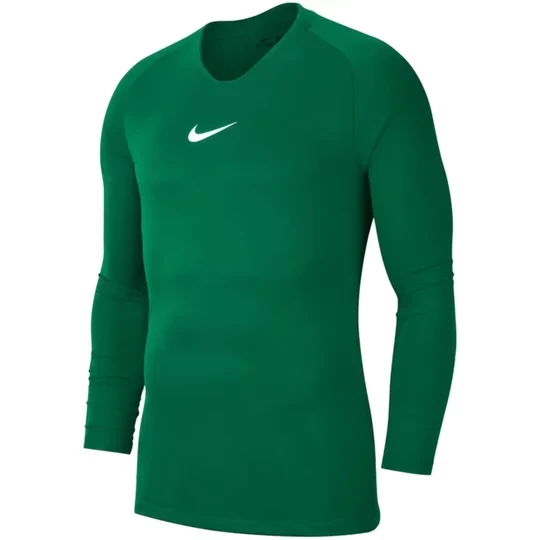 Zdjęcie produktu Nike Dry Park First Layer Longsleeve AV2609-302, Męskie, Zielone, longsleevy kompresyjne, poliester, rozmiar: XL