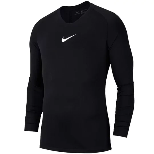 Zdjęcie produktu Nike Dry Park First Layer LS Jr Longsleeve AV2611-010, Dla chłopca, Czarne, longsleevy, poliester, rozmiar: M