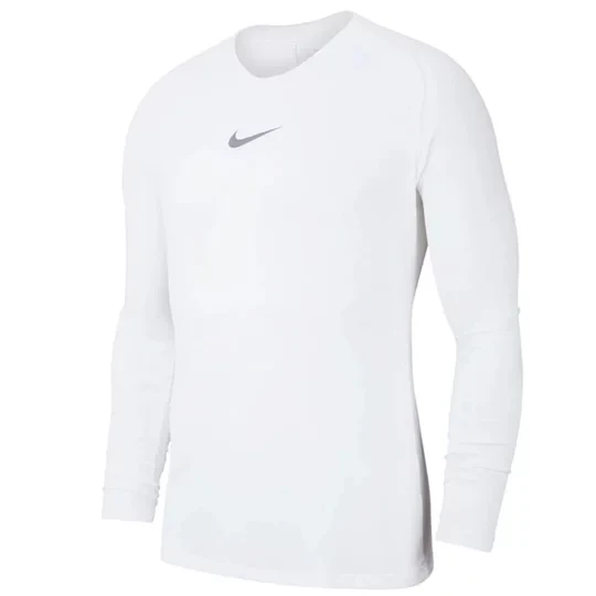 Zdjęcie produktu Nike Dry Park First Layer LS Jr Longsleeve AV2611-100, Dla chłopca, Białe, longsleevy, poliester, rozmiar: XS