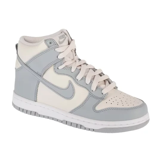 Zdjęcie produktu Nike Dunk High Gs DB2179-009, Dla dziewczynki, Beżowe, buty sneakers, skóra licowa, rozmiar: 36
