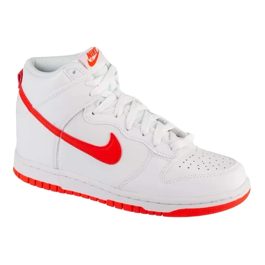 Zdjęcie produktu Nike Dunk High Gs DB2179-111, Dla dziewczynki, Białe, buty sneakers, skóra licowa, rozmiar: 36, 5