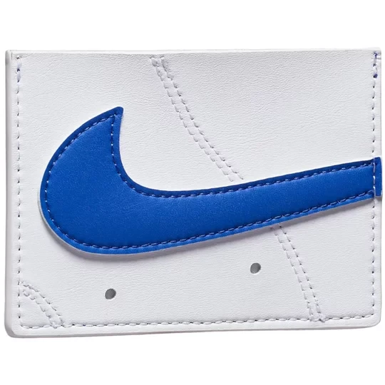 Zdjęcie produktu Nike Icon Air Force 1 Card Wallet N1009738-151, Unisex, Białe, portfele, poliuretan, rozmiar: One size