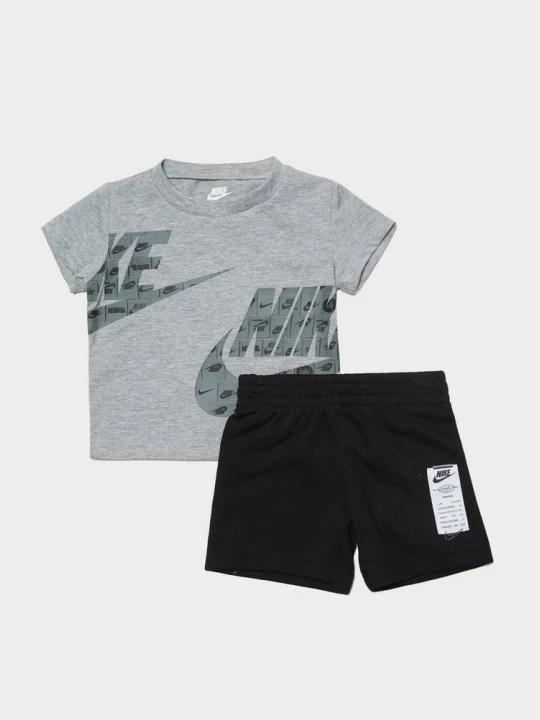 Zdjęcie produktu Nike Komplet Tshirt&szorty Nsw Club Splty B czarny