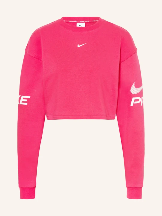 Zdjęcie produktu Nike Krótka Bluza Nierozpinana Pro Dri-Fit pink